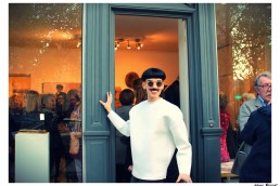 Nuno Roque - art gallery - Vernissage Exhibition Exposition Galerie - The Piano Body - Sculpture - Wearable - Fashion Paris - Moustache Mustache - sunglasses - museum - contemporary art opening show