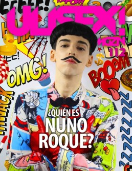 Nuno Roque covers ULISEX Magazine Mexico - Fashion Moustache Bow Tie - Comics Overdose (Duck)