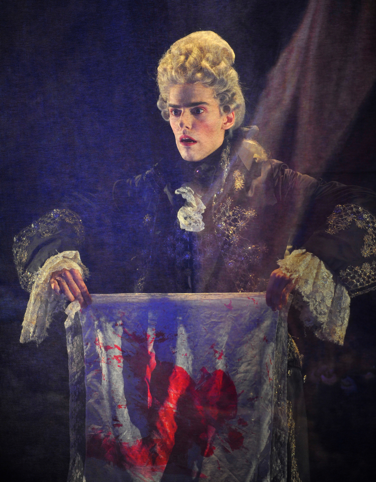 Nuno Roque as Papillon de La Ferté in Marie Antoinette at Festival de Radio France - Opera - Theatre - France 2